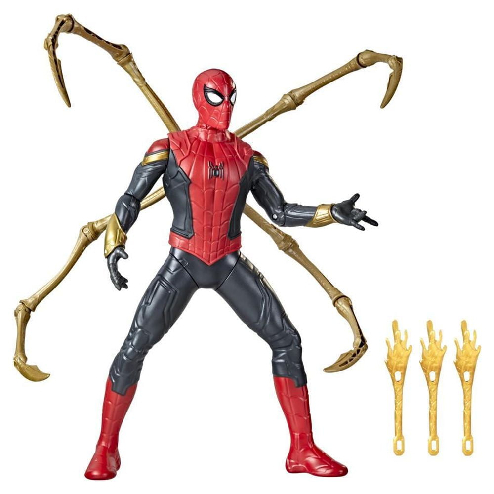 Marvel Thwip Blast Spider Man Kids Toy Action Figure for Boys and Girls Ages 4 5 6 7 8 and Up 13