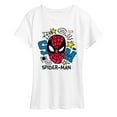 thumbnail image 1 of Marvel Spider-Man - Doodled Spidey - Ladies Short Sleeve Graphic T-Shirt, 1 of 5