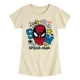 thumbnail image 1 of Marvel Spider-Man - Doodled Spidey - Toddler And Youth Girls Fitted Short Sleeve Graphic T-Shirt, 1 of 4