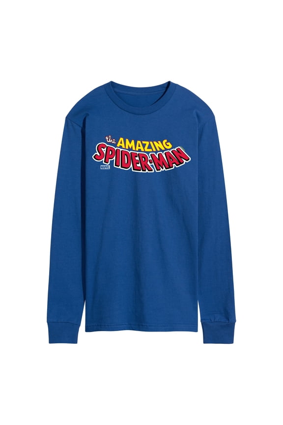 Spider-Man - Editorial Logo - Men's Long Sleeve Graphic T-Shirt