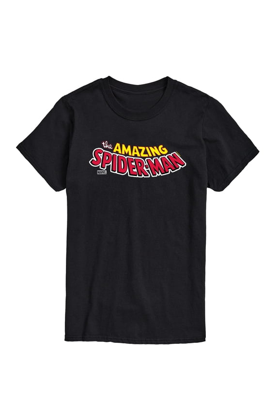 Spider-Man - Editorial Logo - Men's Short Sleeve Graphic T-Shirt