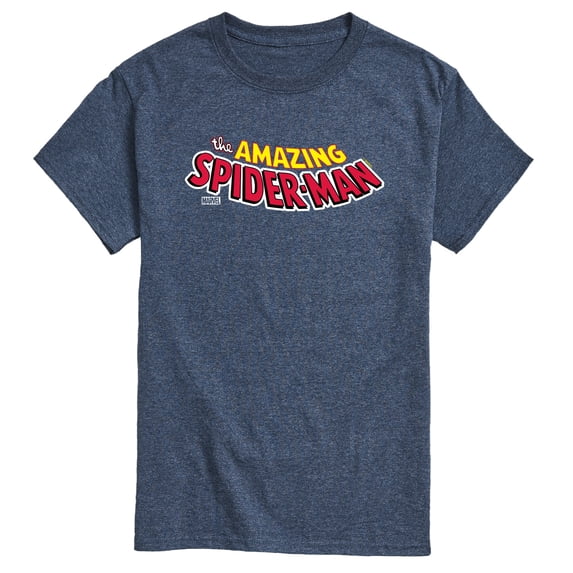 Marvel Spider-Man - Editorial Logo - Men's Short Sleeve Graphic T-Shirt