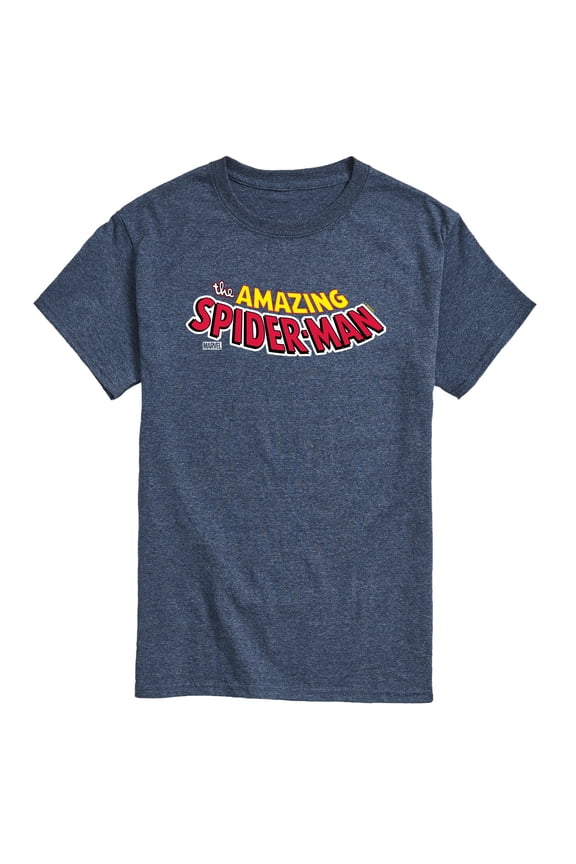 Spider-Man - Editorial Logo - Men's Short Sleeve Graphic T-Shirt