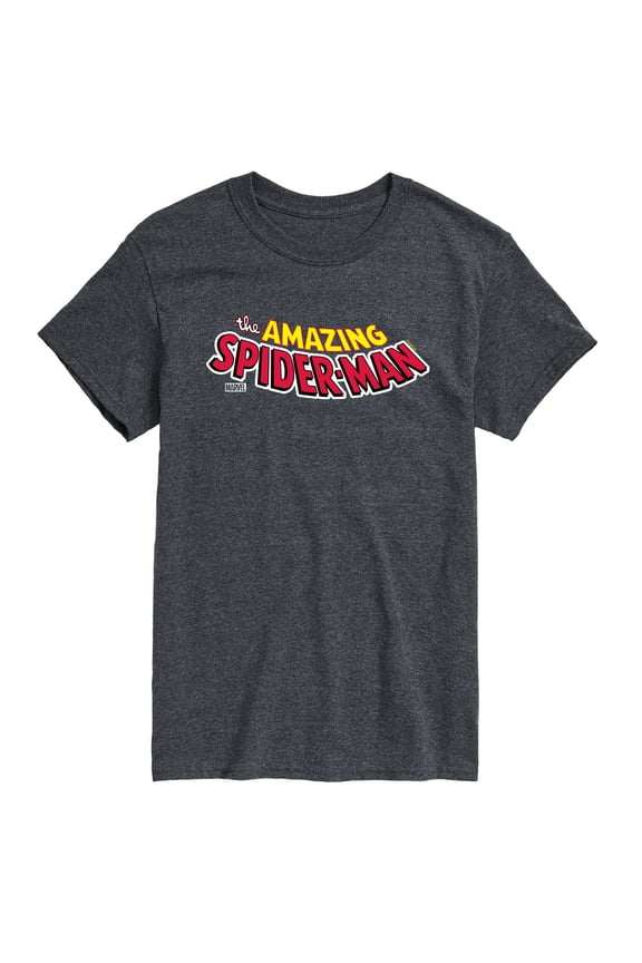 Spider-Man - Editorial Logo - Men's Short Sleeve Graphic T-Shirt