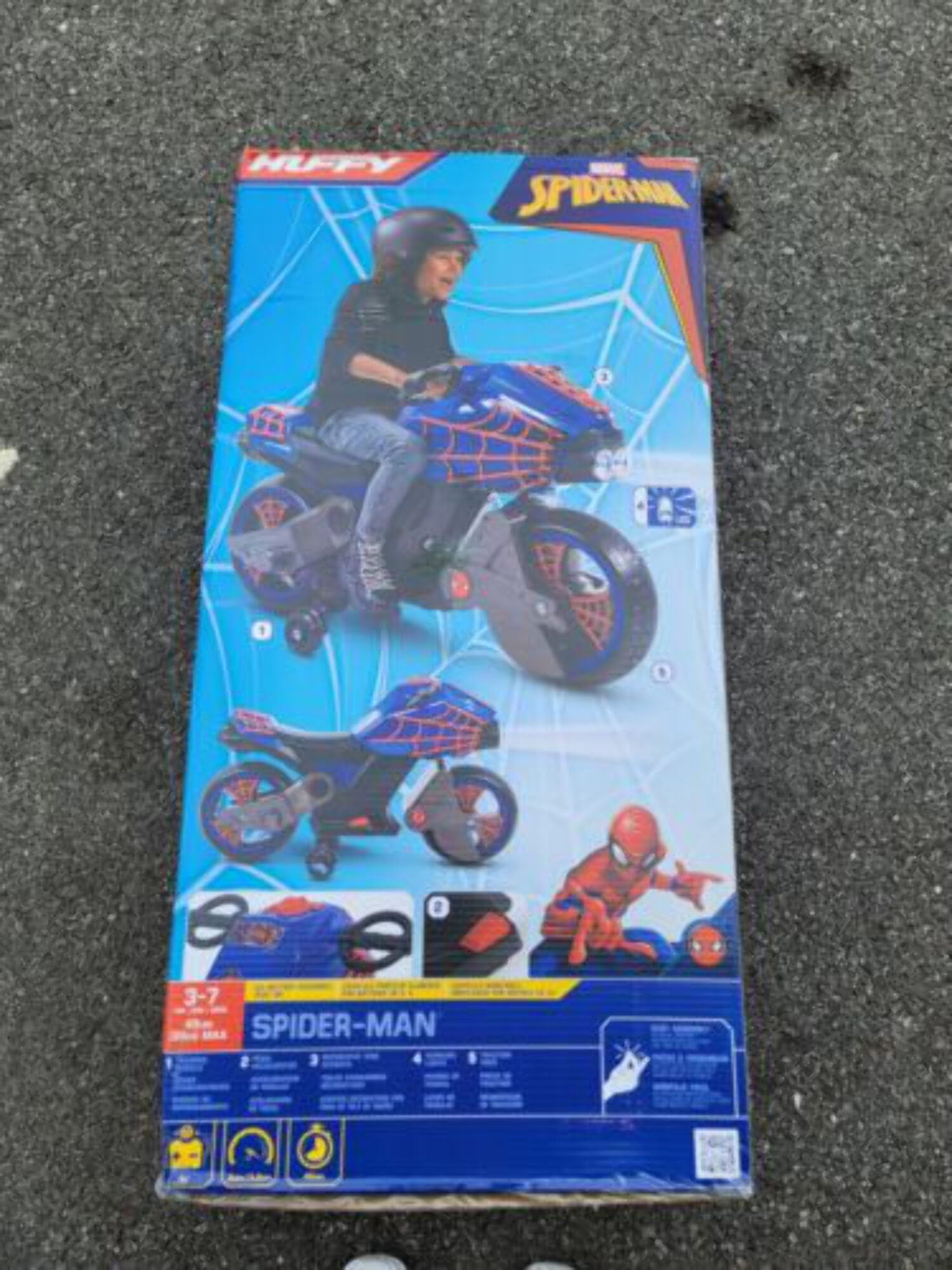 Ride On Toy Cars Marvel Spider Man Powered Ride On Toy Motorcycle Walmart