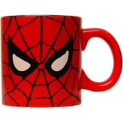 Silver Buffalo Marvel Spider-Man Face Jumbo Ceramic Coffee Mug, 20-Ounces, RedPack of 1