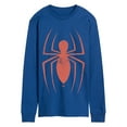 thumbnail image 1 of Marvel - Spider-Man Faded Logo - Men's Long Sleeve Graphic T-Shirt, 1 of 4