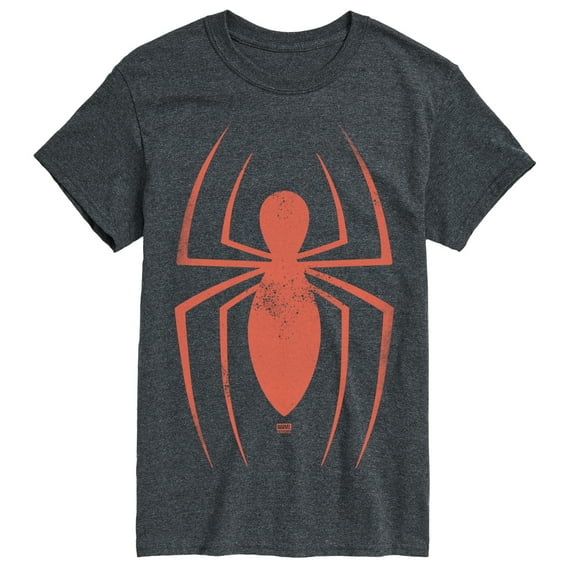 Marvel - Spider-Man Faded Logo - Men's Short Sleeve Graphic T-Shirt