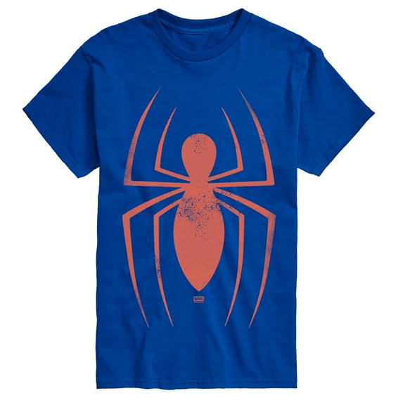 Marvel - Spider-Man Faded Logo - Men's Short Sleeve Graphic T-Shirt