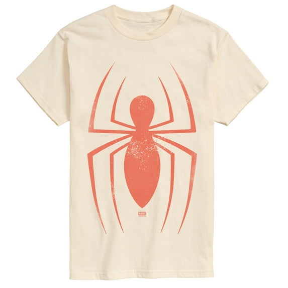 Marvel - Spider-Man Faded Logo - Men's Short Sleeve Graphic T-Shirt