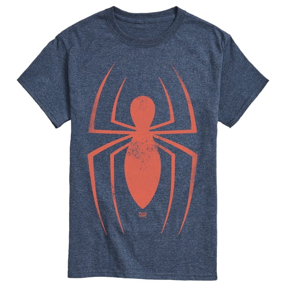Marvel - Spider-Man Faded Logo - Men's Short Sleeve Graphic T-Shirt