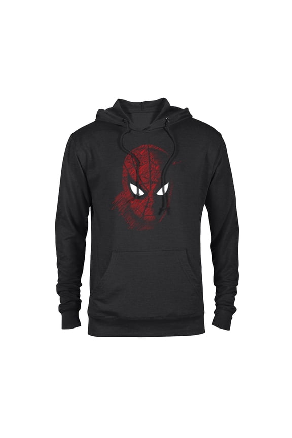 Spider-Man: Far From Home Close Up - Pullover Hoodie for Adults -Customized-Black