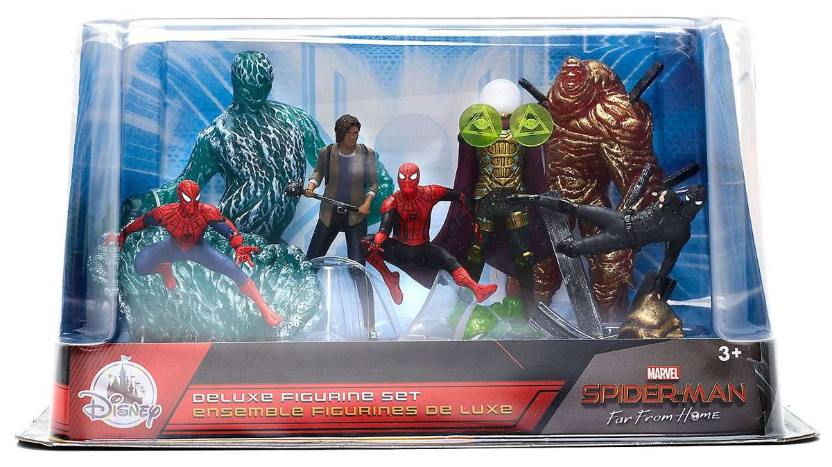 Marvel Spider-Man Far From Home Spider-Man, MJ, Mysterio, Molten