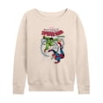 thumbnail image 1 of Marvel Spider-Man - Fighting Doc Ock - Ladies French Terry Pullover Sweatshirt, 1 of 5