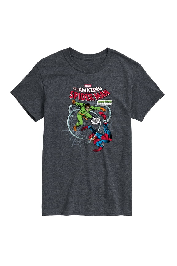 Spider-Man - Fighting Doc Ock - Men's Short Sleeve Graphic T-Shirt