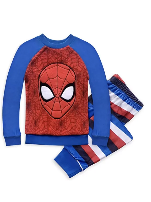Spider-Man Fleece Pajama Set for Boys, Size 3
