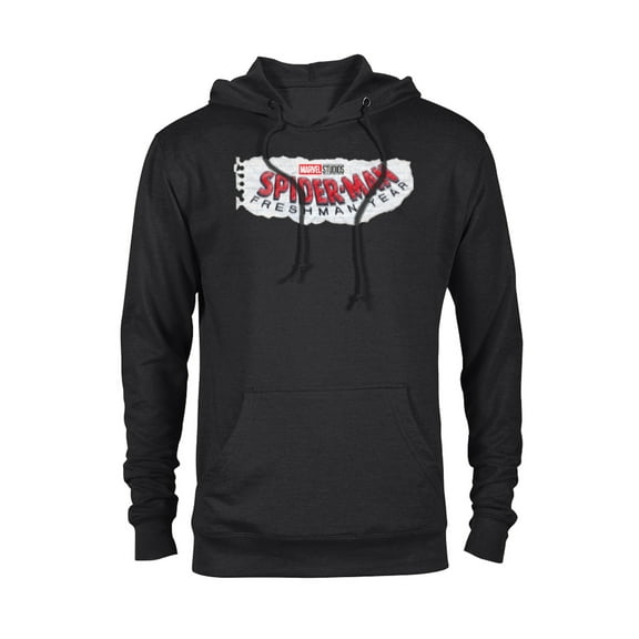 Marvel Spider-Man: Freshman Year Logo - Pullover Hoodie for Adults – Customized-Black