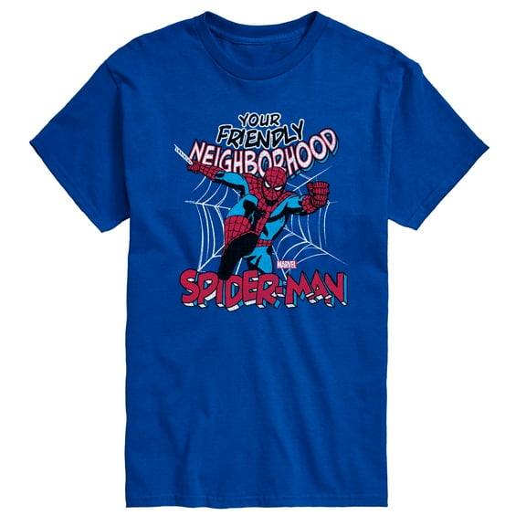 Marvel Spider-Man - Friendly Neighborhood - Men's Short Sleeve Graphic T-Shirt