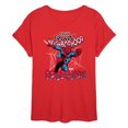 thumbnail image 1 of Marvel Spider-Man - Friendly Neighborhood - Women's Oversized Graphic T-Shirt, 1 of 4