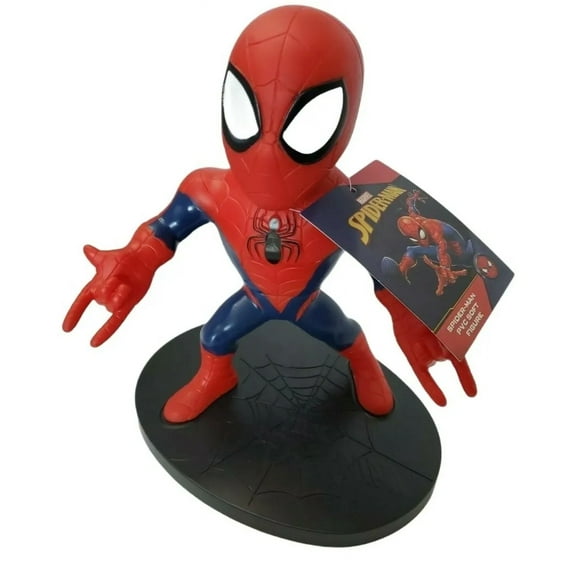Marvel Spider-Man Graphic 9'' PVC Standing Soft Figure w/Sound Talking Toy