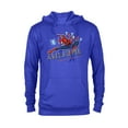 thumbnail image 1 of Marvel Spider-Man Graphic Pop Marker Color Totally Awesome - Pullover Hoodie for Adults - Customized-Royal, 1 of 5
