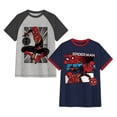 thumbnail image 1 of Marvel Spider-Man Graphic Short Sleeve T-Shirts (Little Boys & Big Boys), 2-Pack Bundle, Sizes 4-16, 1 of 4
