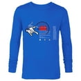 thumbnail image 1 of Marvel Spider-Man Great Power Web Shooter Data Readout - Long Sleeve T-Shirt for Men - Customized-Navy, 1 of 5