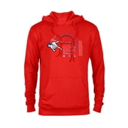 Marvel Spider-Man Great Power Web Shooter Data Readout - Pullover Hoodie for Adults - Customized-Red