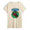 thumbnail image 1 of Marvel Spider-Man - Green Circle - Ladies Short Sleeve Graphic T-Shirt, 1 of 5