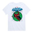 thumbnail image 1 of Marvel Spider-Man - Green Circle - Toddler And Youth Short Sleeve Graphic T-Shirt, 1 of 5