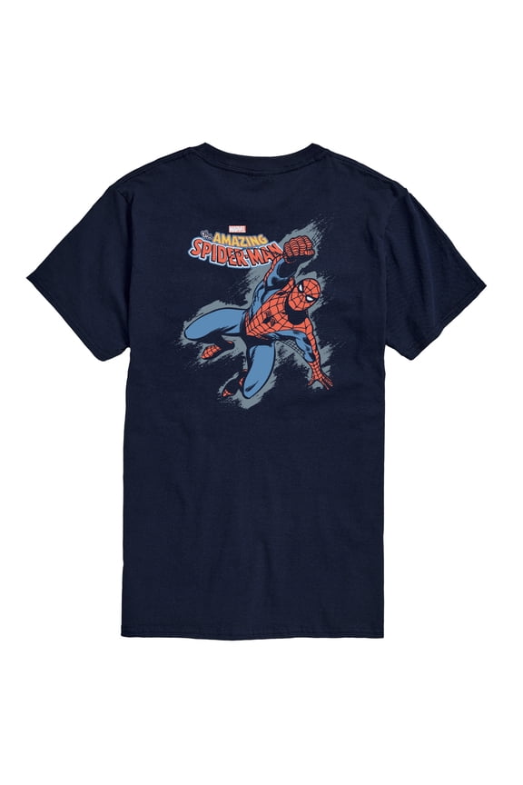 Spider-Man - Grunge Style - Men's Short Sleeve Graphic T-Shirt