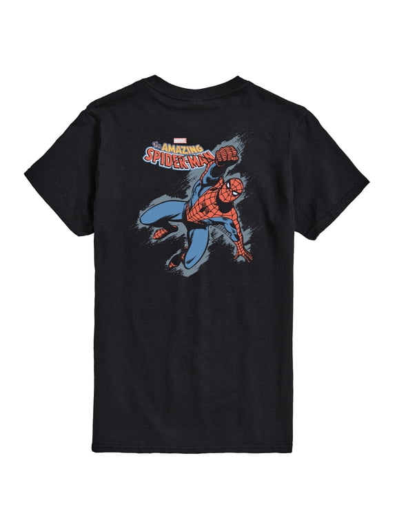 Spider-Man - Grunge Style - Men's Short Sleeve Graphic T-Shirt