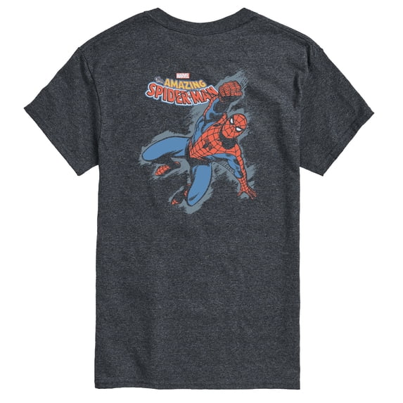 Marvel Spider-Man - Grunge Style - Men's Short Sleeve Graphic T-Shirt