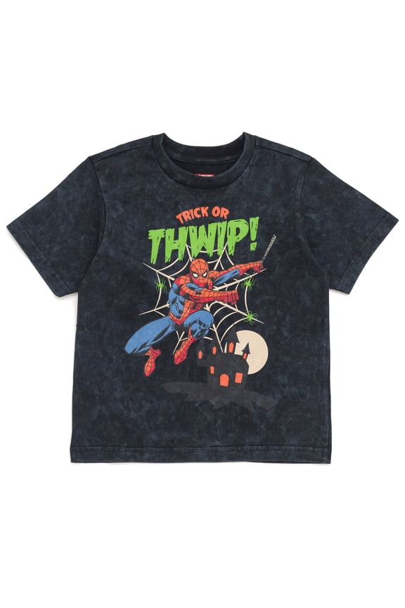Spider-Man Halloween Matching Family T-Shirt Toddler to Big Kid