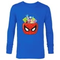 thumbnail image 1 of Marvel Spider-Man Halloween Trick or Treat Candy Bucket - Long Sleeve T-Shirt for Men - Customized-Navy, 1 of 5