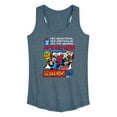 thumbnail image 1 of Marvel - Spider-Man He's Sensational Comic - Women's Racerback Graphic Tank Top, 1 of 4