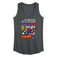 thumbnail image 1 of Marvel - Spider-Man He's Sensational Comic - Women's Racerback Graphic Tank Top, 1 of 4