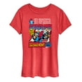 thumbnail image 1 of Marvel - Spider-Man He's Sensational Comic - Women's Short Sleeve Graphic T-Shirt, 1 of 4