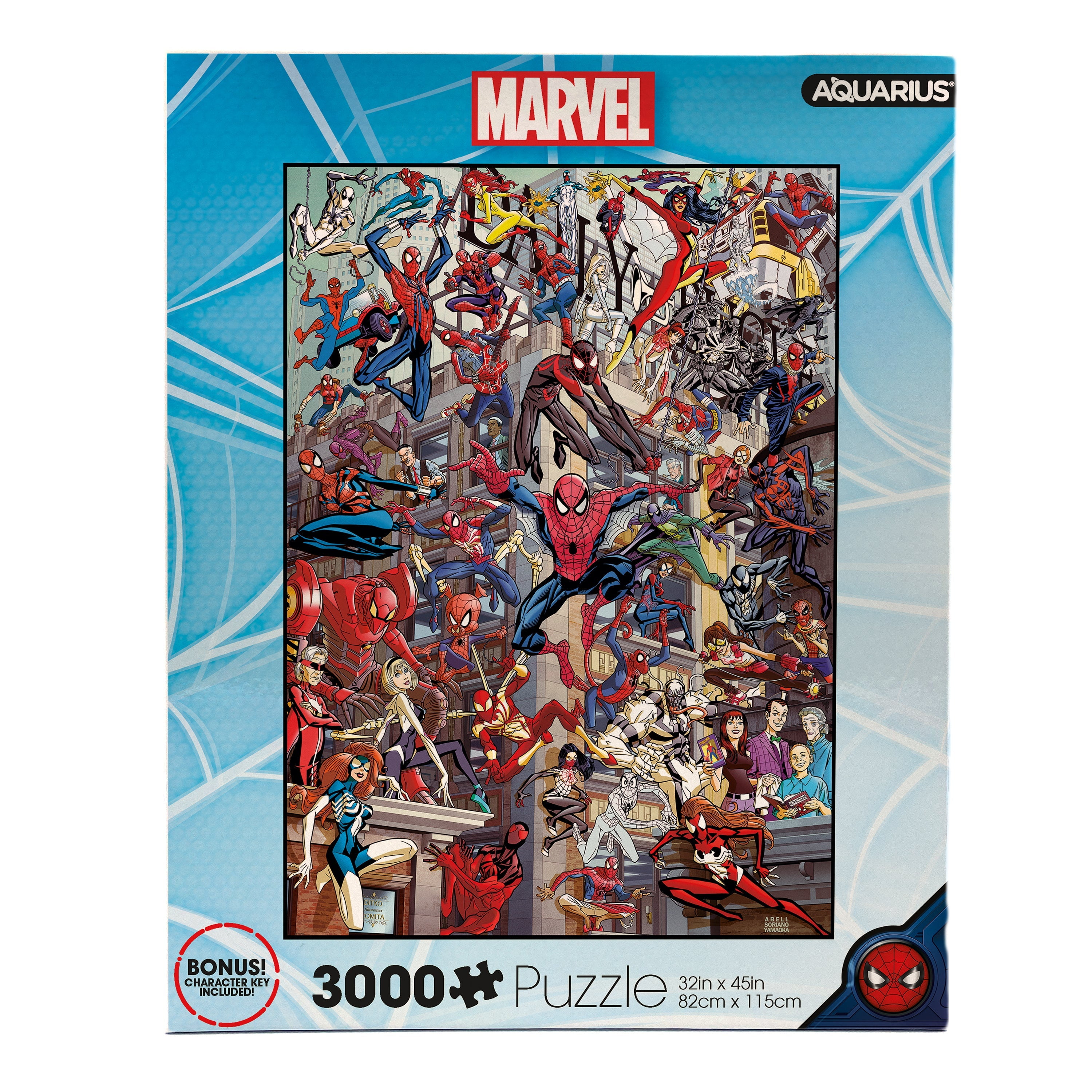 Marvel Spider-Man Heroes 3000 Piece Jigsaw Puzzle - Walmart.com