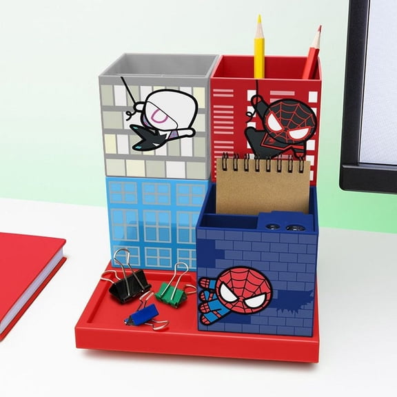 Marvel Spider-Man Home or Office Desktop Organizer