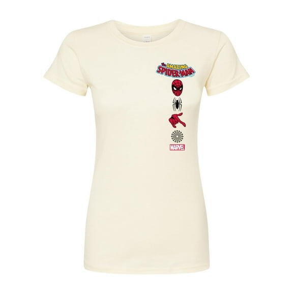 Marvel Spider-Man - Icons - Juniors Fitted Graphic T-Shirt