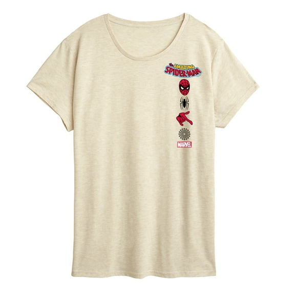 Marvel Spider-Man - Icons - Ladies Short Sleeve Graphic T-Shirt