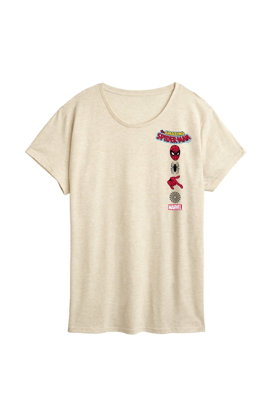 Spider-Man - Icons - Ladies Short Sleeve Graphic T-Shirt