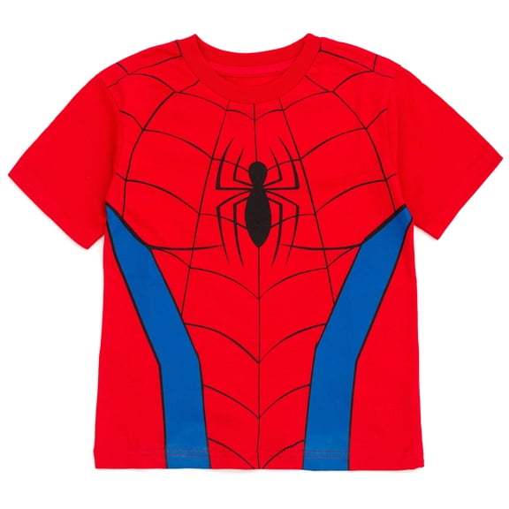 Marvel Spider-Man Baby Boy or Girl Cosplay Short Sleeve T-Shirt Classic Red