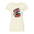 thumbnail image 1 of Marvel Spider-Man - Ink - Juniors Fitted Graphic T-Shirt, 1 of 5