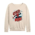 thumbnail image 1 of Marvel Spider-Man - Ink - Ladies French Terry Pullover Sweatshirt, 1 of 5