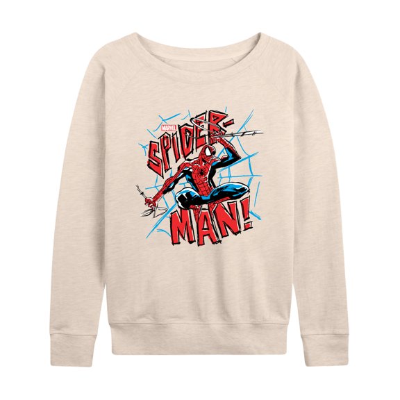 Marvel Spider-Man - Ink - Ladies French Terry Pullover Sweatshirt