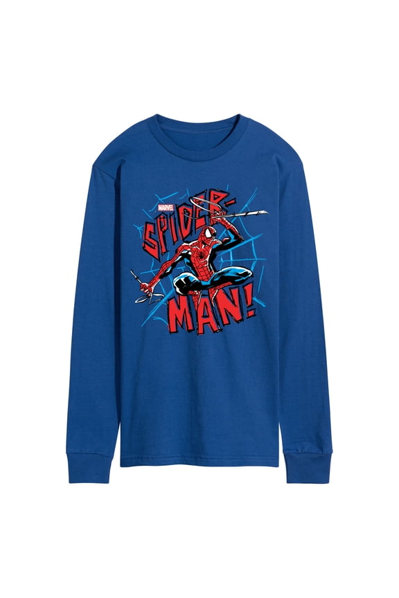 Spider-Man - Ink - Men's Long Sleeve Graphic T-Shirt