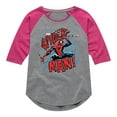 thumbnail image 1 of Marvel Spider-Man - Ink - Toddler And Youth Girls Shirt Tail Raglan, 1 of 4