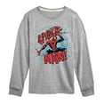 thumbnail image 1 of Marvel Spider-Man - Ink - Toddler And Youth Long Sleeve Graphic T-Shirt, 1 of 5